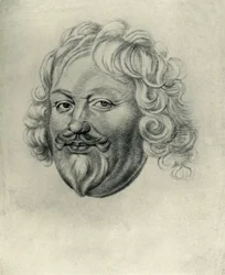 男の頭、c1630、1907。