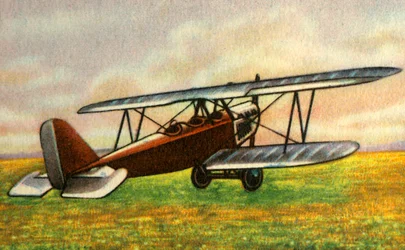 ハインケルHD 29複葉機、1920年代、1932年。