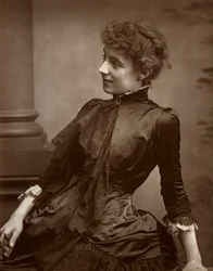 ヘレンモードホルト夫人Beerbohmツリー、イギリスの女優、1884