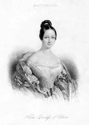 ヘレンルイーズエリザベス、オーリンズ公爵夫人、1843年