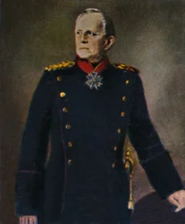 ヘルムート・フォン・モルトケ1800-1891。 -レンバッハの絵画、1934年。
