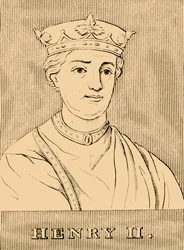 ヘンリー2世、1133-1189年、1830年。