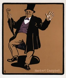 ハーバートキャンベル1844-1904、ドゥルーリーレーンコメディアン、19世紀