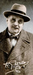 ハーバートジョージHGウェルズ1866-1946、英語作家、1935年