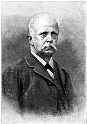 ヘルマンルートヴィヒフェルディナンドフォンヘルムホルツ、ドイツの物理学者で生理学者、1894年