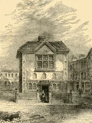 1750年頃のヒックスホール、c1872。