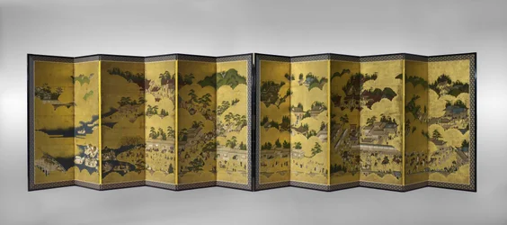 Hie Sanno Sairei-Zu, 17th century