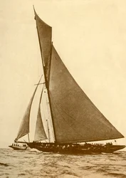 陛下ヨットブリタニア、c1930。
