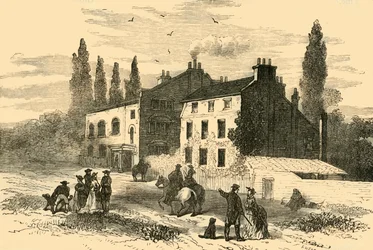Hornsey Wood House、1800、c1876。