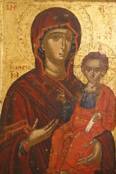 アイコン：Sta Mary Hodigitria (16世紀), Berat, Albanie