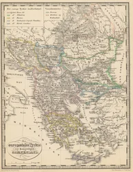 図は、著者不明、Chr. Steen & Søn社発行のAtlas over alle Jordens Dele（1857年、コペンハーゲン）からの引用です。