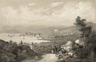 図版は「Norge fremstillet i Tegninger av Asbjørnsen, P.Chr. og utgitt av Chr.Tønsberg」（no, 1848）から引用したものです。