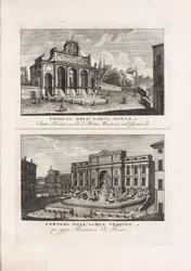 ローマ市とその周辺の古代・近代の歴史を、S.Carlo al CorsoにあるPresso Pialeのネゴシエーションで描いたイラスト集。