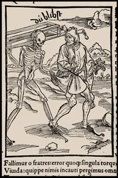 セバスチャン・ブラント著 『船の愚者』 1497年の挿絵。