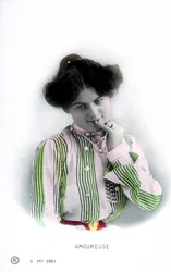 In Love、French Postcard、c1900