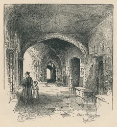 回廊で、1895