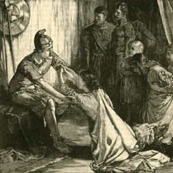 Coriolanusと彼の妻と母親の間のインタビュー、1890年。