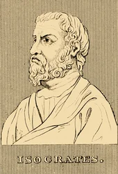 Isocrates、紀元前436〜338年、1830年。