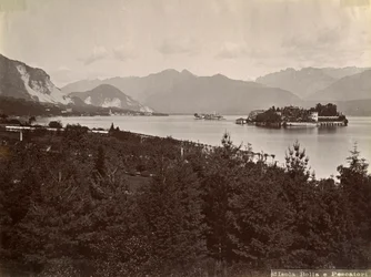 イゾラデイペスカトリフィッシャーマンズアイランド、マッジョーレ湖、イタリア、1890