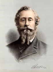 ジェームズハミルトン、初代アバコーン公1811-1885、イギリスの廷臣兼政治家、c1880