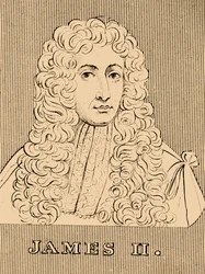 ジェームズ2世、1633-1701、1830年。