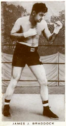 ジェームズJブラドック、アイルランド系アメリカ人ボクサー、1938