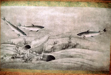 魚の日本画