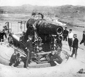 日本の包囲銃、日露戦争、1904-5