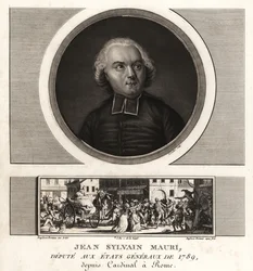 Jean-Sylvain Mauri または Jean-Sifrein Maury (1746-1817), フランスの枢機卿、大司教、モンテフィアスコーネの司教