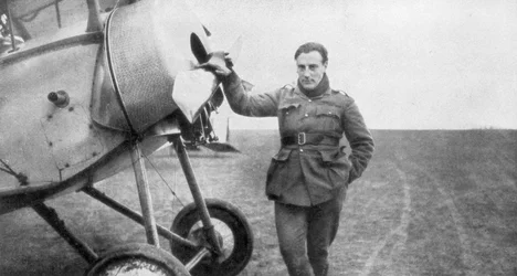 ジャンナバール、フランスのパイロット、1916年