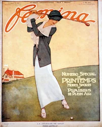 ジェミマ、雑誌の表紙、フランス、1913年5月