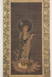 Jizo Bosatsu in Welcoming Descent Jizo bosatsu raigo, 14th century. 
