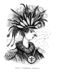 ジョンジェームスオードボン1780-1851年、アメリカの鳥類学者および芸術家、1836年