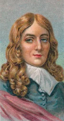 ジョンミルトン1608-1674、イギリスの詩人、1924年