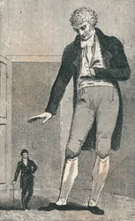 Jozef Boruwlaski 1739-1837およびPatrick Cotter OBrien 1760-1806、c1780 1894