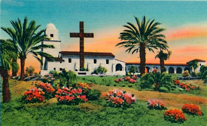 ジュニペロセラ博物館、旧市街。カリフォルニア州サンディエゴ、c1941