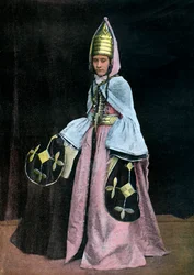 カバルディンの女性、c1890