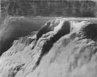 カカベカ滝、スペリオル湖、カナダ、c1900。