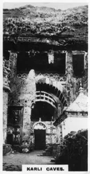 カーリ洞窟、インド、c1925