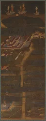 春日神社曼陀羅、1300-1333。