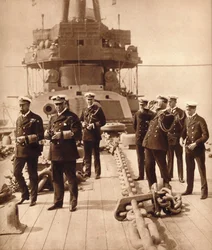 HMSネプチューンに乗ったジョージ5世、1910年代、1935年