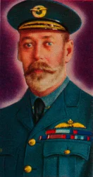 王室空軍の首長の制服を着たジョージ5世、1935年