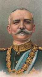 1917年、セルビアのピーター1世1844-1921