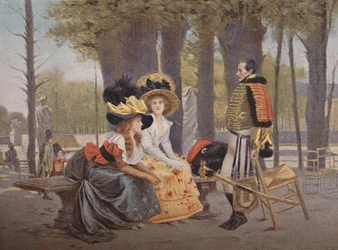ラ・コーズリー。 -1793年、1896年のパリでの生活