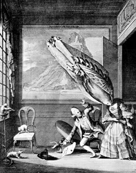 ロンドンのフランス女性：ロンドンのフランス婦人、または1771年の頭飾り