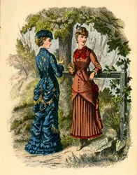 La Mode Illustree、1880、1943。
