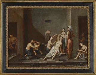 ハマムの女性、1741