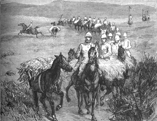 フォーレイ、c1880から戻るランサー