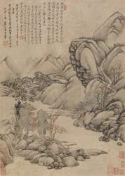 風景：中秋の前夜、1686年。