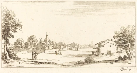 風景画、1635 年以降。